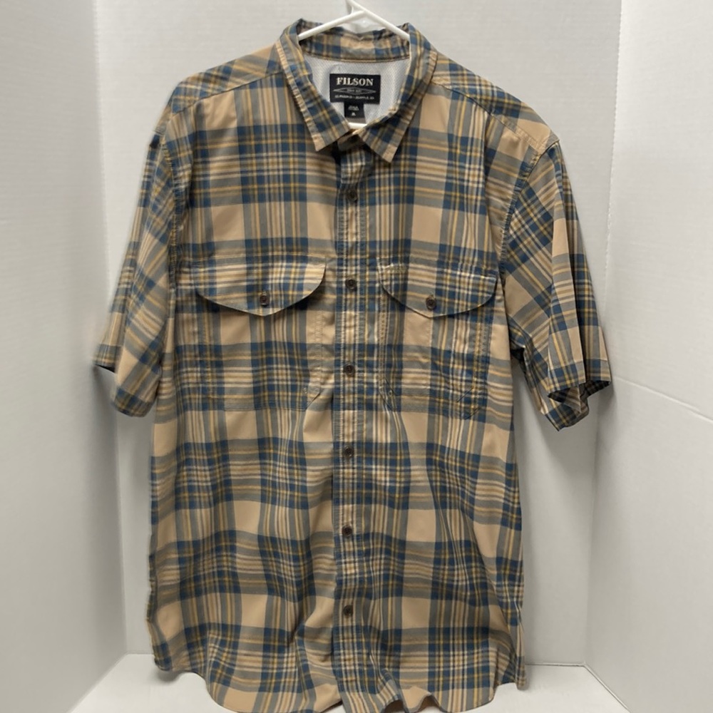 Mens Filson Washed short sleeve shirt